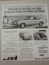# ADVERTISING PUBBLICITA' FORD CAPRI II  -- 1974