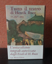 Tutto il teatro 3 Vol. - Henrik Ibsen - Mursia 1962 1° edizione