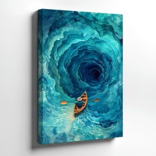 Arte da parete astratta oceano