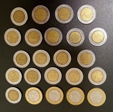 LOTTO MONETE ITALIA REPUBBLICA 500 e 1000 lire bimetallica 