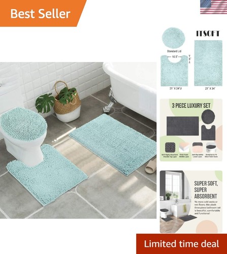 Set tappeto bagno - set, ciniglia