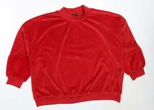 Felpa donna qed london rossa - donna,
