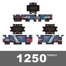 Adesivi moto riflettenti per