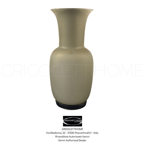 Venini vaso opalino grigio - -,