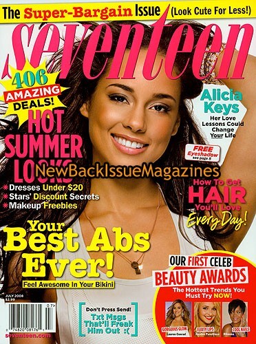 Seventeen alicia - seventeen, 7/08,alicia