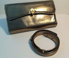 AMA Borsetta oro borsa cerimonia elegante pochette oro Borsetta da sera VINTAGE