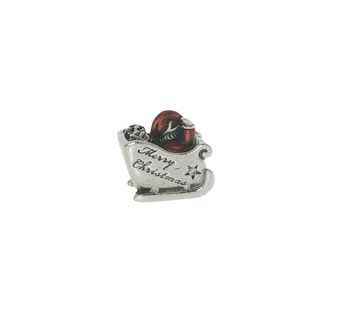 Charm pandora slitta - charm, babbo
