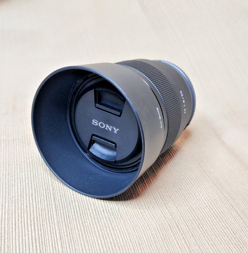Obiettivo sony f 1 8 - 50, mm