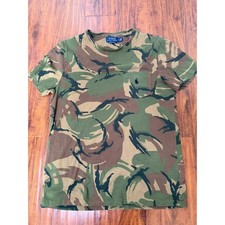 Polo Ralph Lauren uomo taglia media personalizzata slim fit mimetica maglietta mimetica