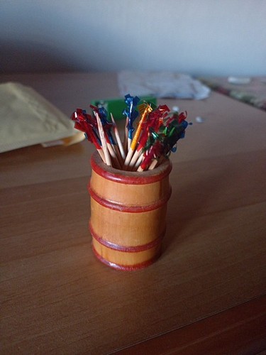 Barile porta stuzzicadenti - barile,