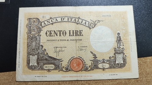 100 lire 1942 come foto - 100,