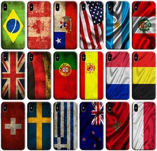 CUSTODIA COVER MORBIDA IN TPU PER APPLE IPHONE XR / XS / XS MAX BANDIERE M11