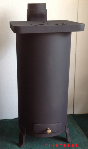 Stufa legna fiamma inversa - fiamma,