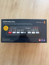 Blackmagic Design ATEM Mini Pro HDMI Video Production Studio NUOVO mai usato scatola aperta