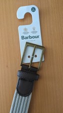 Cintura media Barbour Nevis - nebbia - nuova con etichetta 
