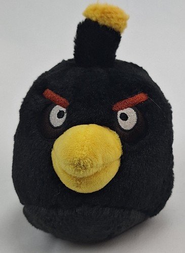 Peluche angry birds - angry, black