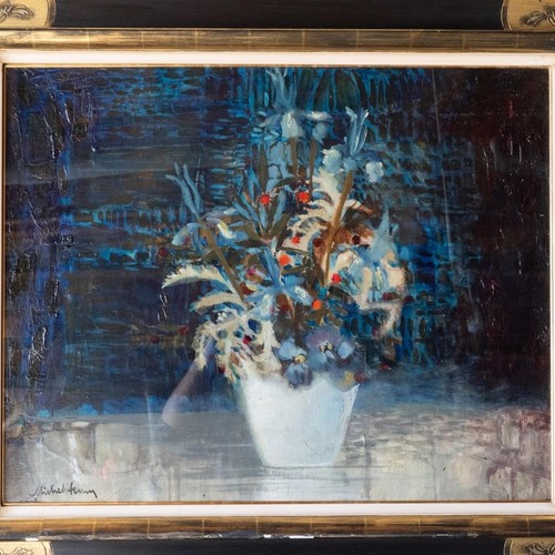 Dipinto olio michel henry - dipinto,