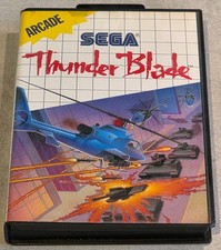 THUNDER BLADE SEGA MASTER