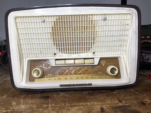 Radio valvole funzionante - valvole,