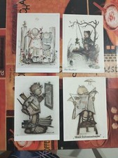 Lotto N. 4 Cartoline Postali B. Hummel Soggetti Vari Vintage Da Collezione 