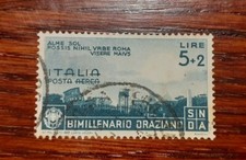 1936 Orazio posta aerea 5 lire