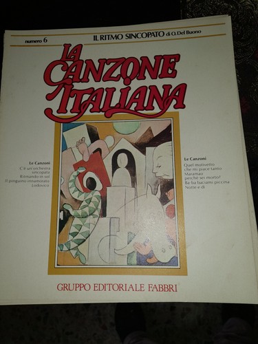 Canzone italiana fascicolo - canzone, italiana-fascicolo