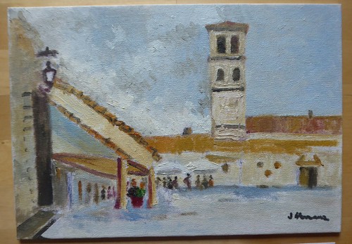 Small painting oil - small, on