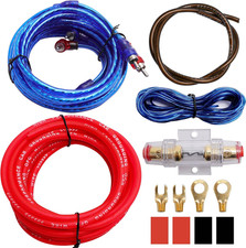 Kit Cavi per Amplificatori per Auto,  10GA Cavi per Amplificatore Cablaggio Subw