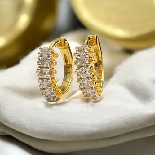 Orecchini cerchio pavé 48 - cerchio,