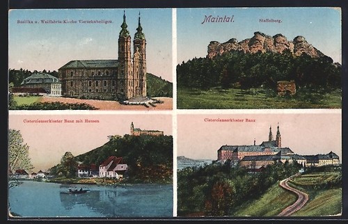 Banz staffelstein - ak, /