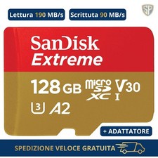 SanDisk Extreme 128GB scheda