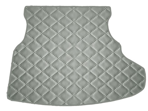 Grigio ecopelle trapuntata - grigio,