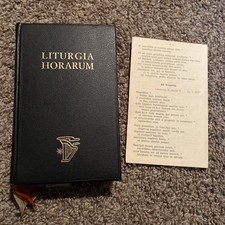 LITURGIA HORARUM VOL 4 Liberia Editrice Vaticana 1975 Book IV TradCath
