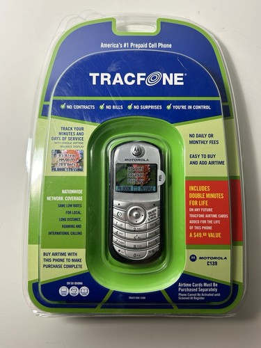 New tracfone motorola c139 - ,