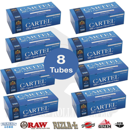 Cartel tubetti 100 - tubetti, blu