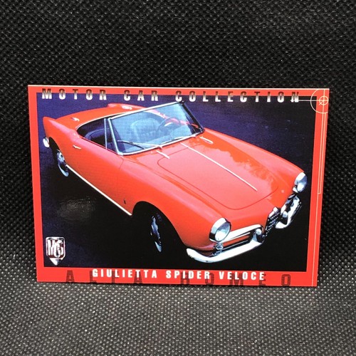 Scheda alfa romeo - alfa, giulietta