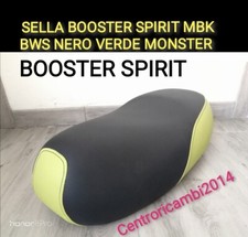 SELLA BOOSTER SPIRIT MBK BWS NERO VERDE MONSTER Dal 1996 AL 2003 