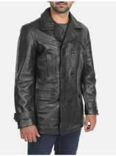 Giacca da uomo trincea doppio