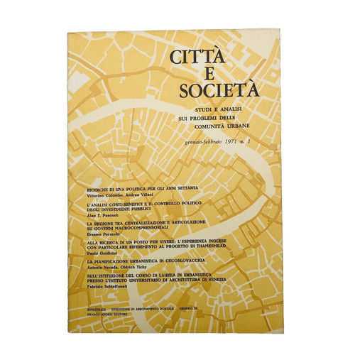 Città società 1 gennaio - e, n.