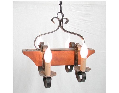Lampadario luci wood - luci,