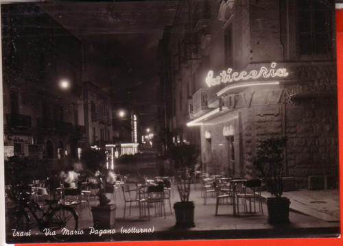 Cartolina trani non - trani,