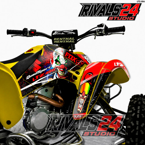 Ltz 400 suzuki wrap - wrap, graphics