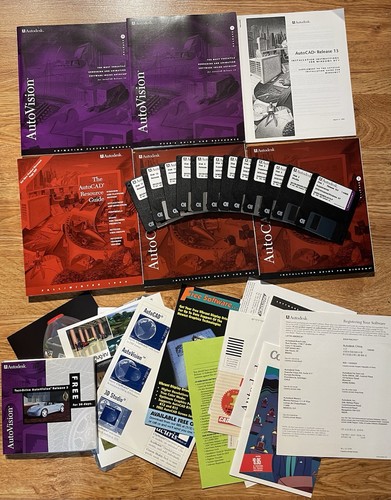 Vintage autocad release - vintage, 13