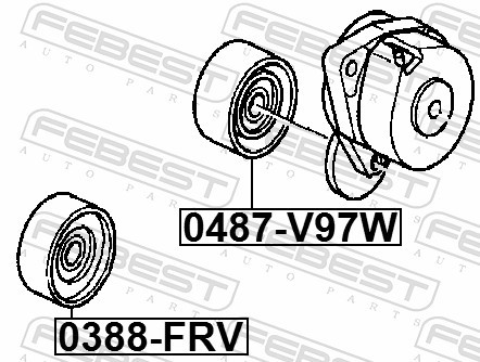 Adatto per febest 0388 frv - adatto,