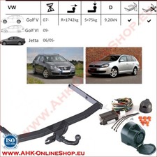 Gancio traino VW pour