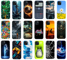 Custodia Cover Per Iphone 13 mini  Silicone TPU Morbida Fantasia disegno