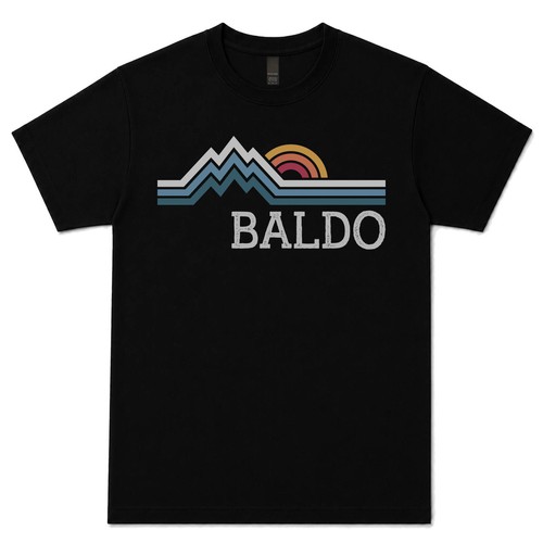Maglietta baldo retro logo - retro,