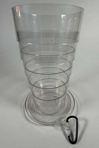 Tazza grande pieghevole vetro