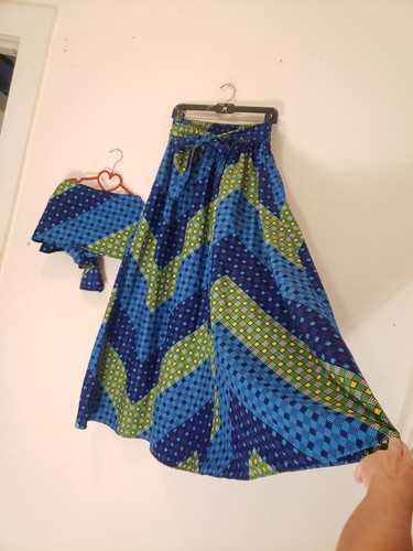 Maxi gonna cravatta sciarpa - maxi,