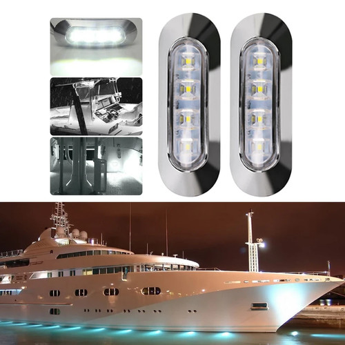 Set luci led bianche 24v - 2,